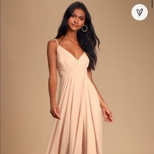 Lulus All About Love Maxi dress